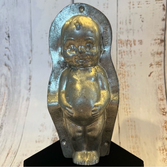 Antique Other - Antique Vintage Anton Reiche Kewpie Doll Dresden Germany Chocolate Mold Pan RARE
